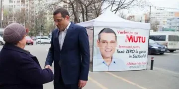 Sloganul de pe corturile lui Gabriel Mutu, candidatul PSD la Primaria Sector 6: „Vorbeste cu Mutu”
