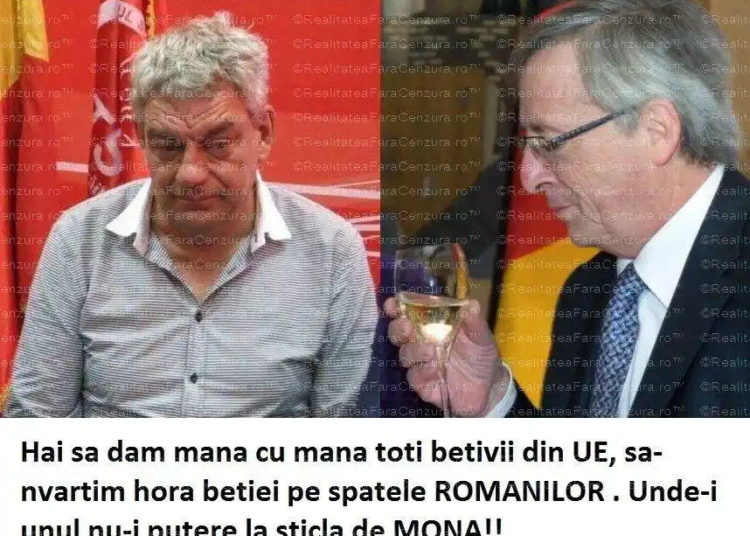 Juncker ‘betivul’ îl LAUDĂ pe Tudose ‘betivul’ : ‘Vom colabora foarte bine cu noul Guvern’