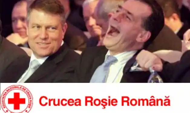 Ce face Crucea Roșie cu banii din donații de POPULATIE? Plătește publicitate pentru Guvernul României!!