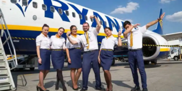 Alertă cu bombă,la bordul unui avion Ryanair