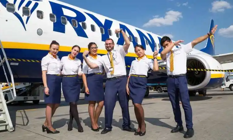 Alertă cu bombă,la bordul unui avion Ryanair