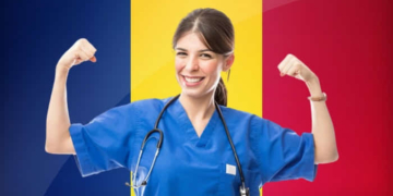 Asistente medicale la lucru în Germania, în timp ce erau pontate la serviciu, la spitalul din Lugoj