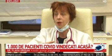 Dr.Flavia Groșan, medicul care a vindecat aproape 1.000 de pacienți de covid, fără o zi de spitalizare