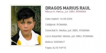 Băiat de 11 ani din Sibiu, dispărut fără urmă!