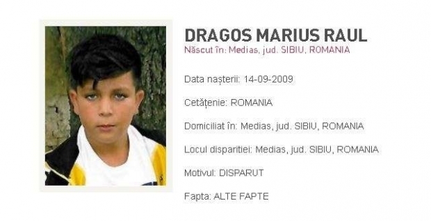 Băiat de 11 ani din Sibiu, dispărut fără urmă!