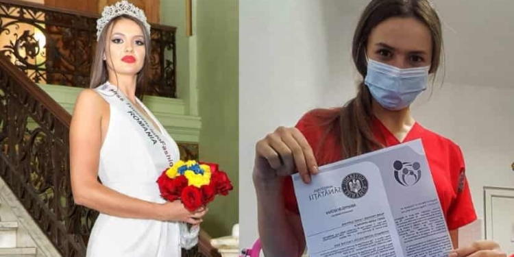 Miss Tourism România este salvator montan și s-a vaccinat cu a treia doză