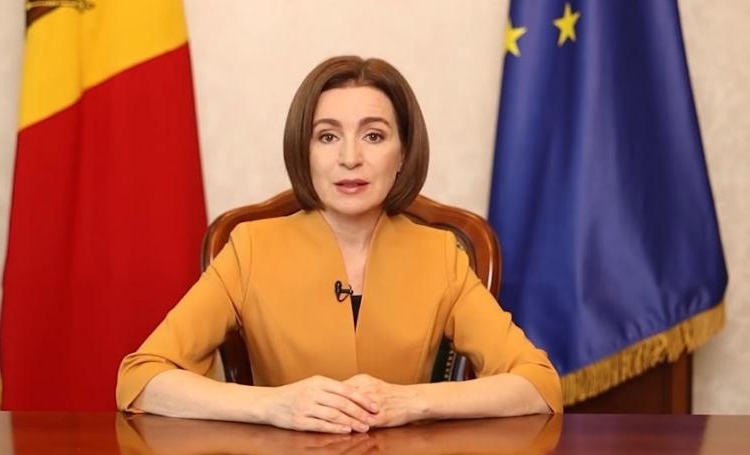 Maia Sandu: Vom continua să optăm pentru retragerea trupelor ruse din Moldova