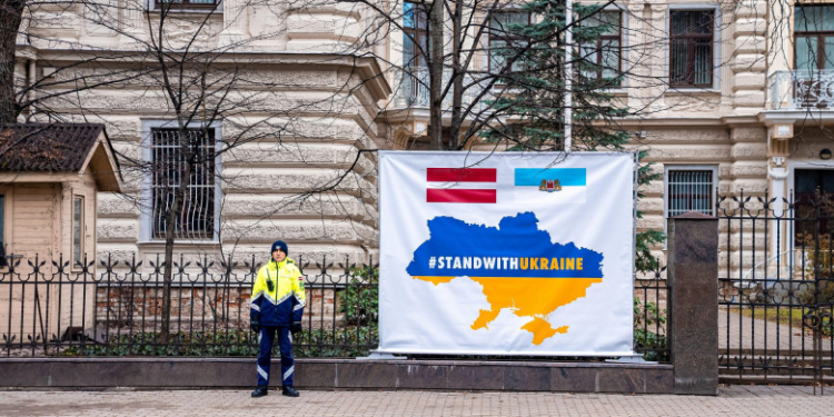 Capitala Letoniei schimbă numele străzii pe care se află ambasada Rusiei în „Ucraina Independentă”