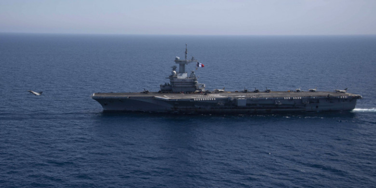 Portavionul Charles de Gaulle a fost repoziționat în Mediterana. NATO: Avioanele franceze vor patrula deasupra României și Bulgariei