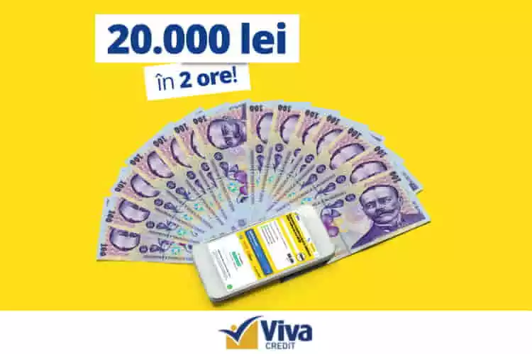 (P)Viva Credit lansează Linia de Credit de până la 20.000 lei!