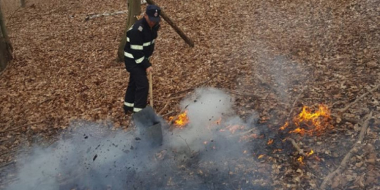 Peste 170 de incendii de vegetație stinse în ultimele 24 de ore. 18 persoane afectate de caniculă au ajuns la spital