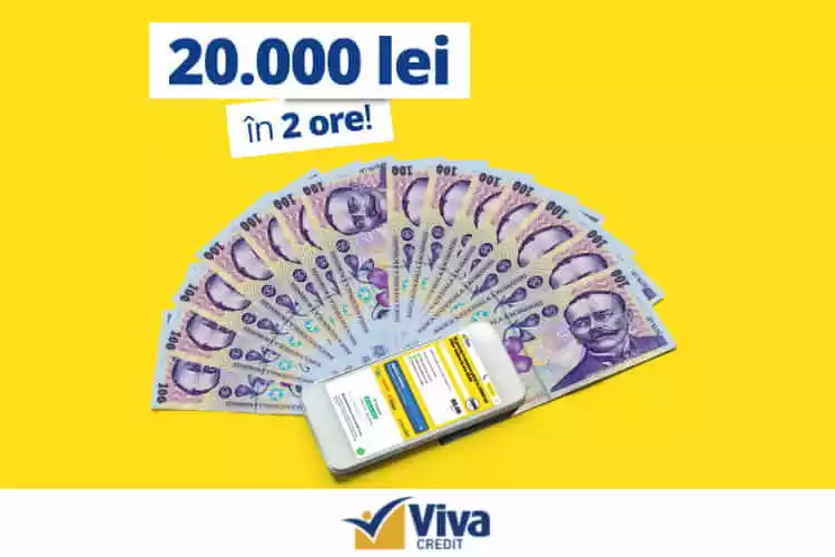 (P) Viva Credit lansează Linia de Credit de până la 20.000 lei!