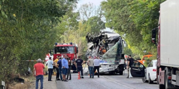 Autocarul implicat în accidentul cu patru morți din Bulgaria a fost filmat în trecut depășind periculos și mergând cu viteză mare