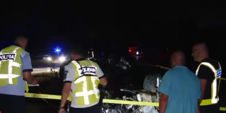 Cinci morți în accidentul de la Frumușani, al doilea șofer a decedat în această noapte. Motoarele au sărit la zeci de metri distanță