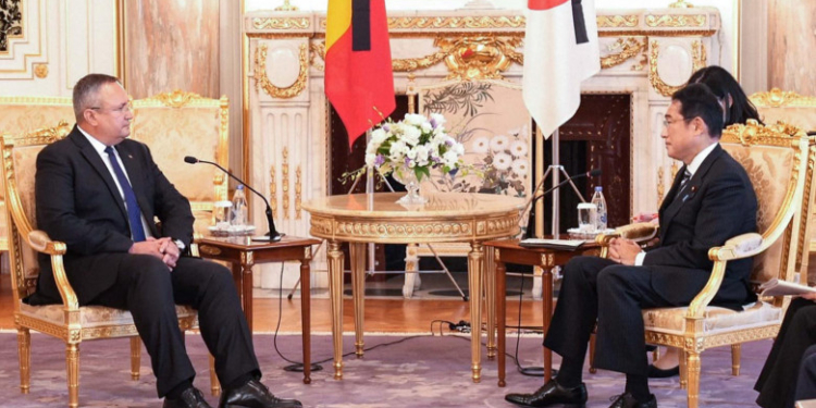 Nicolae Ciucă: România este angajată să dezvolte relațiile cu Japonia la nivelul privilegiat de Parteneriat Strategic