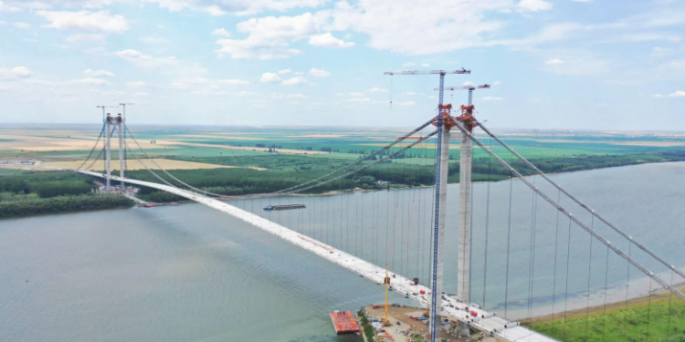 Lucrările de la „Golden Gate” vor fi supravegheate de teamă că podul n-ar fi gata la timp. Grindeanu, mesaj pentru firma de pe șantier