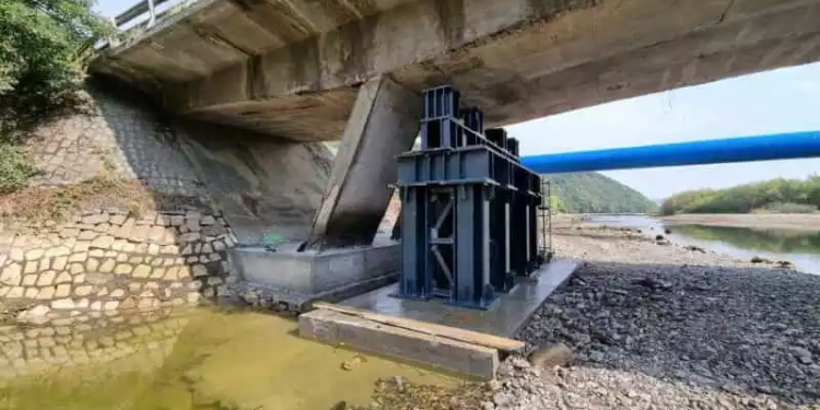 SOCANT: Podul din Someșul Cald, construit în 21 de zile și dat în folosință