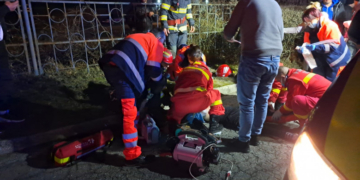 Tânărul care a lovit 6 copii pe trecere a fost reținut. Era băut și nu avea permis