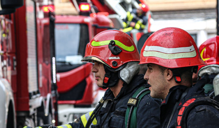 Foc pus intenționat în sediul unei primării din Vaslui