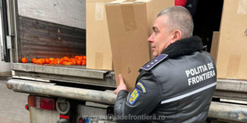 Un român a încercat să intre în țară cu țigări de contrabandă de 2 milioane € ascunse între portocale