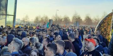 Cozi uriașe în prima zi a anului, la Therme. „Să stai la coada la relaxare, am trăit sa o vad și pe asta”