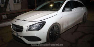 Mercedes furat din Italia, găsit în România chiar la proprietarul care nu s-a gândit că vor fi probleme dacă nu mai plătește ratele
