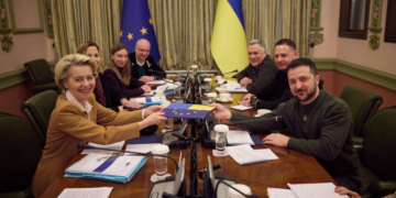 UE și-a arătat sprijinul pentru aderarea Ucrainei la blocul comunitar, la Summitul de la Kiev