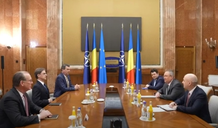 Ciucă s-a întâlnit cu americanii care vor dezvolta reactoarele modulare de mici dimensiuni: Este obiectiv de interes național