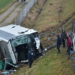 Mărturia unui pasager al autocarului răsturnat în Slovenia: Se crede că șoferul a adormit la volan. Era prăpăd să fi fost și copii
