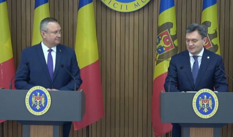 Nicolae Ciucă, la Chișinău: Republica Moldova se bucură de un capital de simpatie fără precedent la nivel european şi internaţional