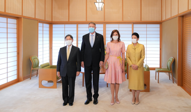 Iohannis, primit de Împăratul Naruhito al Japoniei: Relaţiile de un secol dintre România şi Japonia au căpătat o dimensiune strategică