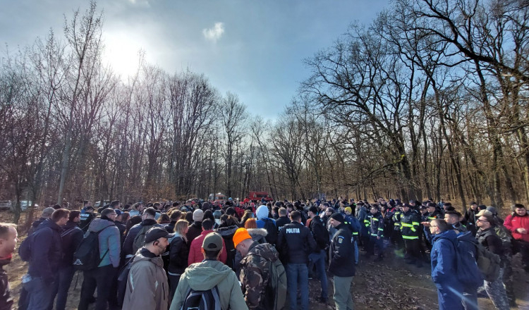 Operațiune uriașă de căutare la Sibiu. Peste 350 de oameni încearcă să o găsească pe Angelika, studenta dispărută acum o lună