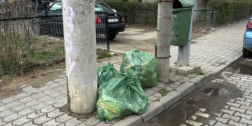Ciolacu: M-am plimbat prin Sectorul 1, după provocarea doamnei Armand. Sacii de gunoi stau de zile întregi pe străzi