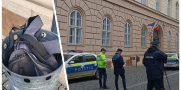 Alertă la Tribunalul Timiș. Un laptop abandonat la intrarea în clădire a pus pe jar autoritățile