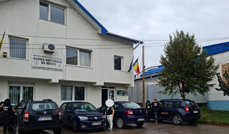 DNA a închis Garda de Mediu Botoșani. Comisariatul nu mai poate funcţiona după ce procurorii au reţinut trei comisari din patru