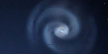 Misterioasa spirală care a apărut pe cerul din Alaska. „A fost cel mai bizar lucru pe care l-am văzut vreodată”