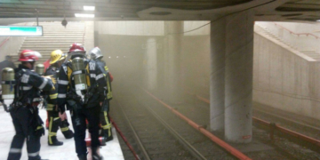 Incendiu la metrou. Călătorii au fost evacuați din stația Costin Georgian