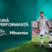 Hisense anunță sponsorizarea Campionatului European de Fotbal U21 cu sloganul “Împreună spre performanță.”