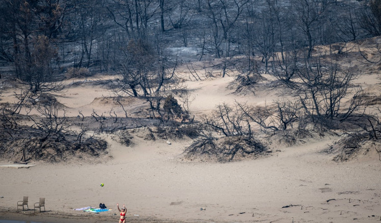 „Apocalipsa” în imagini. Cum arată zonele din Grecia distruse de incendiile puternice. Șase regiuni sunt încă sub „pericol extrem”