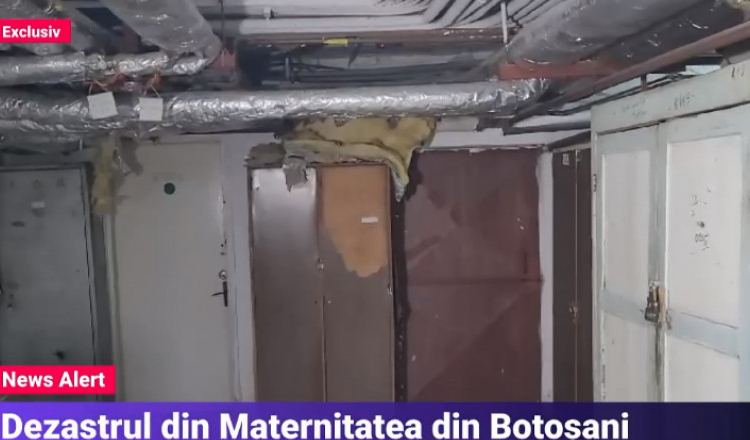 Imagini revoltătoare din spitalul unde a murit Alexandra. Cum arată vestiarul medicilor și al asistentelor din Botoșani