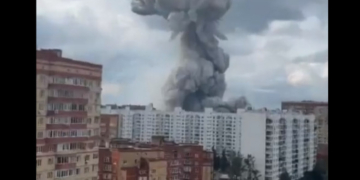 Explozie uriașă la o uzină militară din regiunea Moscovei. Cel puțin 45 persoane au fost rănite, patru în stare gravă