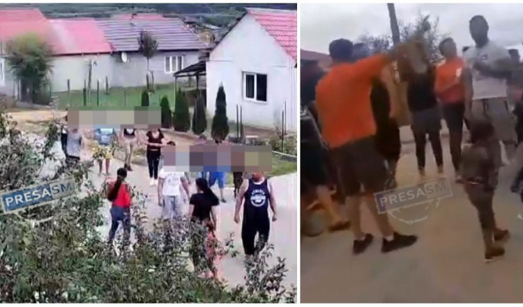 Bătaie generală cu bâte și cuțite într-un sat din Satu Mare, după ce un copil ar fi luat apă de la o cișmea stradală