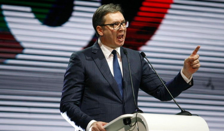 Vucic acuză o parte a comunității internaționale că sprijină Kosovo în „brutala epurare etnică” a etnicilor sârbi
