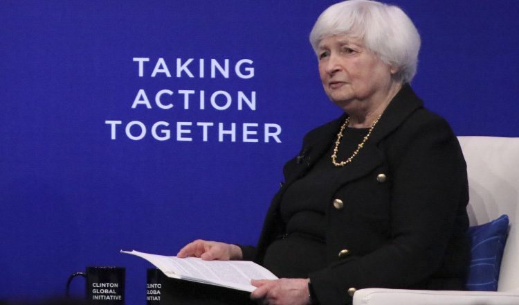 Şefa Trezoreriei americane susține că SUA îşi permit în mod „absolut” să sprijine financiar atât Israelul, cât şi Ucraina în război