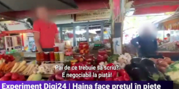 Haina dictează prețul în piețele din București. Unii comercianți decid pe loc cât costă legumele în funcție de cum arată clientul
