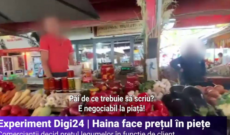 Haina dictează prețul în piețele din București. Unii comercianți decid pe loc cât costă legumele în funcție de cum arată clientul