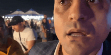 Bărbatul care l-a filmat pe Simion la festivalul micilor: „Am fost agresat, a vrut să smulgă telefonul”