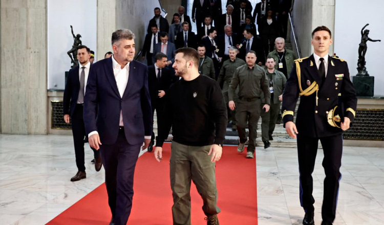Marcel Ciolacu: O singură rugăminte a avut preşedintele Zelenski – să ajutăm Ucraina, cum am făcut-o şi până acum