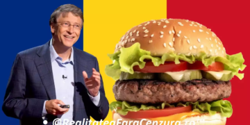 Bill Gates aduce în România burgerul vegan