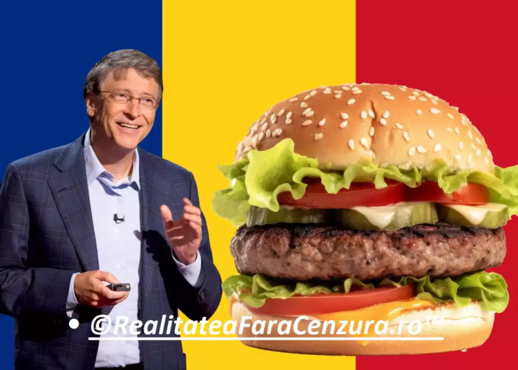 Bill Gates aduce în România burgerul vegan